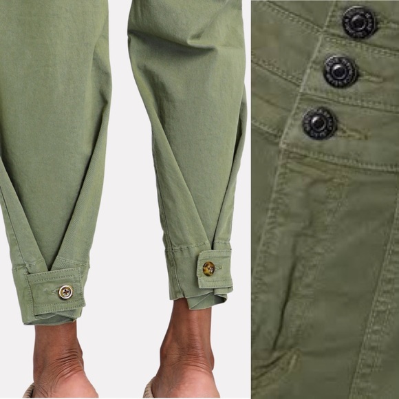 Veronica Beard Marley Convertible Ankle Tab Pants SZ 30 - Picture 5 of 12